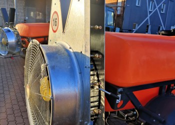 Обприскувач вентиляторний причіпний  з шахтою ОВП-2000